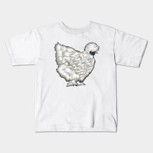 Silkie Chicken Kids T-Shirt